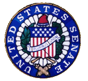 The Liberty Cap Seal of the US Senate.