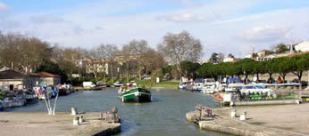 The Canal du Midi st Carcassonne