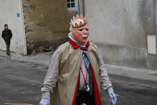 Limoux Fecos, Pont Vieux, 21st March 2010 Carnival, Nuit de la Blanquette