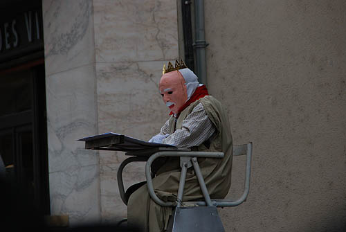 Limoux Fecos, Pont Vieux, 21st March 2010 Carnival, Nuit de la Blanquette