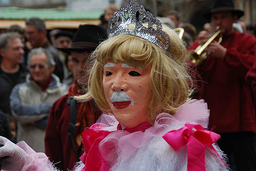 Limoux Fecos, Pont Vieux, 21st March 2010 Carnival, Nuit de la Blanquette