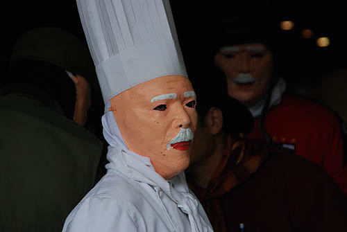 Limoux Fecos, Pont Vieux, 21st March 2010 Carnival, Nuit de la Blanquette