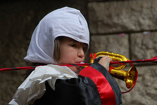 Limoux Fecos, Pont Vieux, 21st March 2010 Carnival, Nuit de la Blanquette