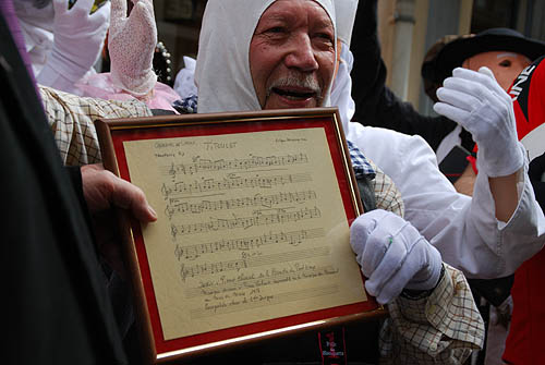 Limoux Fecos, Pont Vieux, 21st March 2010 Carnival, Nuit de la Blanquette