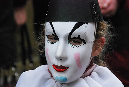 Limoux Fecos, Pont Vieux, 21st March 2010 Carnival, Nuit de la Blanquette