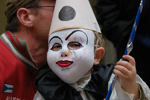 Limoux Fecos, Pont Vieux, 21st March 2010 Carnival, Nuit de la Blanquette