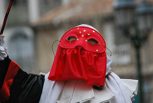 Limoux Fecos, Pont Vieux, 21st March 2010 Carnival, Nuit de la Blanquette