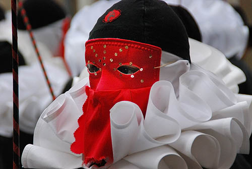 Limoux Fecos, Pont Vieux, 21st March 2010 Carnival, Nuit de la Blanquette