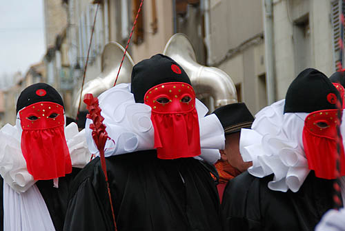 Limoux Fecos, Pont Vieux, 21st March 2010 Carnival, Nuit de la Blanquette