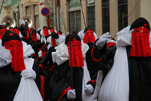 Limoux Fecos, Pont Vieux, 21st March 2010 Carnival, Nuit de la Blanquette