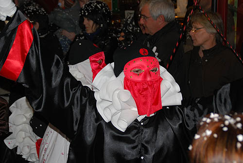 Limoux Fecos, Pont Vieux, 21st March 2010 Carnival, Nuit de la Blanquette