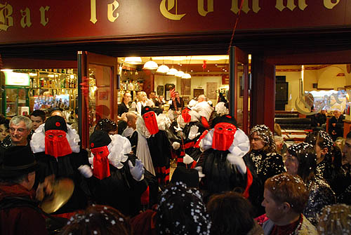 Limoux Fecos, Pont Vieux, 21st March 2010 Carnival, Nuit de la Blanquette