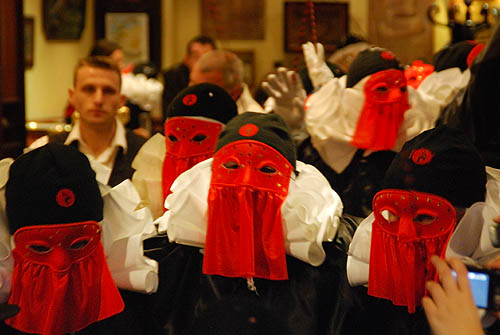 Limoux Fecos, Pont Vieux, 21st March 2010 Carnival, Nuit de la Blanquette