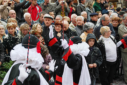 Limoux Fecos, Pont Vieux, 21st March 2010 Carnival, Nuit de la Blanquette