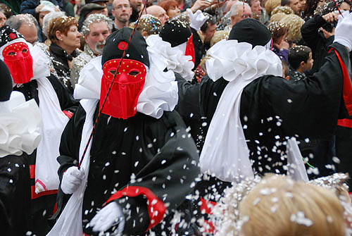 Limoux Fecos, Pont Vieux, 21st March 2010 Carnival, Nuit de la Blanquette