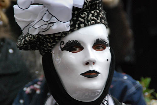 Limoux Fecos, Pont Vieux, 21st March 2010 Carnival, Nuit de la Blanquette