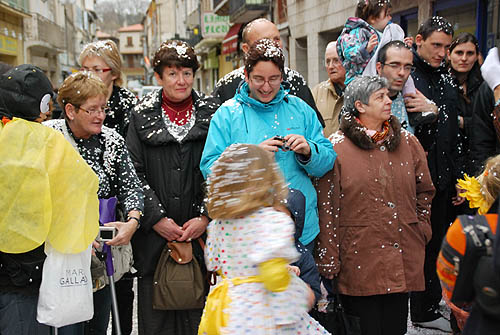 Limoux Fecos, Pont Vieux, 21st March 2010 Carnival, Nuit de la Blanquette