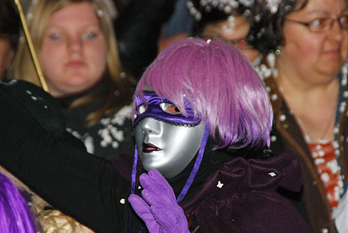 Limoux Fecos, Pont Vieux, 21st March 2010 Carnival, Nuit de la Blanquette