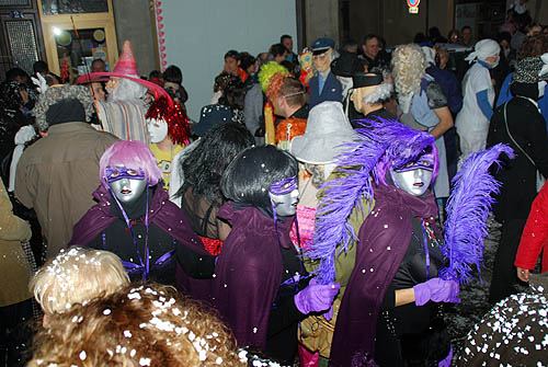 Limoux Fecos, Pont Vieux, 21st March 2010 Carnival, Nuit de la Blanquette