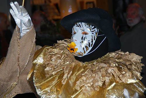 Limoux Fecos, Pont Vieux, 21st March 2010 Carnival, Nuit de la Blanquette