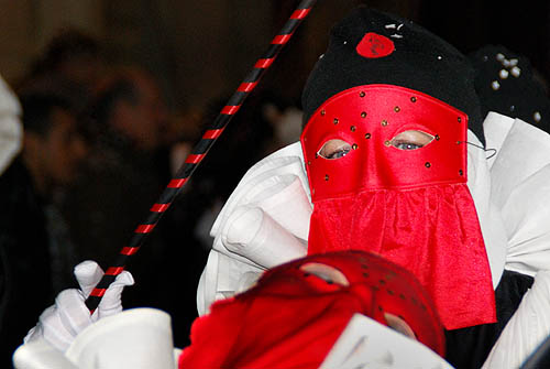 Limoux Fecos, Pont Vieux, 21st March 2010 Carnival, Nuit de la Blanquette