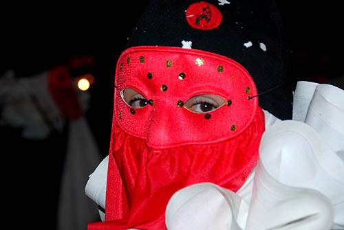 Limoux Fecos, Pont Vieux, 21st March 2010 Carnival, Nuit de la Blanquette