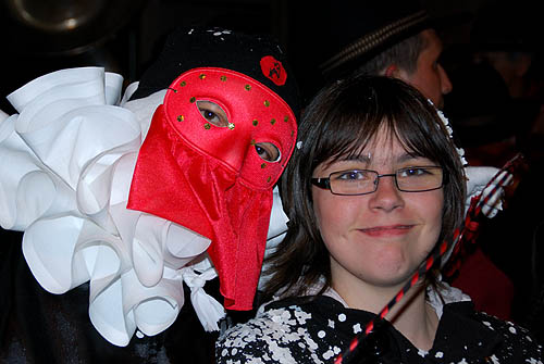 Limoux Fecos, Pont Vieux, 21st March 2010 Carnival, Nuit de la Blanquette