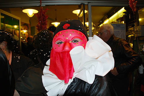 Limoux Fecos, Pont Vieux, 21st March 2010 Carnival, Nuit de la Blanquette