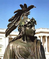 Detail of the Goddess of Freedom