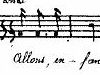 Music to the Marseillaise