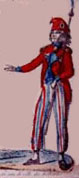 A revolutionary soldier wearing a Liberty Cap