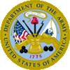 the Seal of the US Army including a Liberty Cap