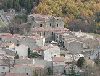 Chteau and village seen from the north-west