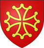 Arms of the Counts of Toulouse. Click for a larger image in a new window. 