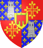 The coat of arms of the Auvergne departement