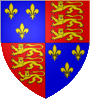 Coat of arms of English kings after about 1405