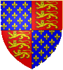 Coat of arms of English kings up to around 1405