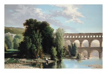 View of the Pont Du Gard, 1859