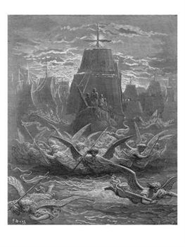 St. Louis (1214-70) Leaving Aigues-Mortes, Illustration from "Histoire Des Croisades"