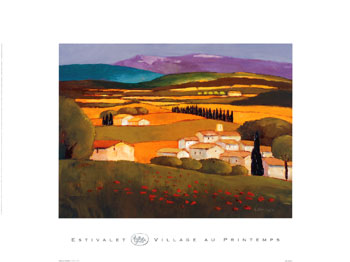 Village au Printemps