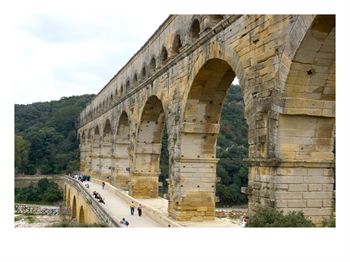 Pont du Gard, Roman aqueduct, France