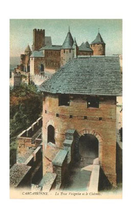 Visigoth Tower, Carcassonne, France